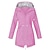 cheap Outdoor Clothing-Women&#039;s Waterproof Lightweight Raincoat Trench Coat
