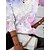 billige Hættetrøjer &amp; sweatshirts-Dame Hættetrøje bluse Blomstret Gade Afslappet Snørelukning Frontlomme Hvid Lyserød Rød Årgang Basale Hættetrøje Langærmet Top Mikroelastisk Efterår vinter