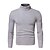 cheap Pullover Sweaters-Men's Modern Ribbed Knit Turtleneck Sweater