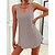 cheap Casual Dresses-Women&#039;s Sleeveless U Neck Casual Mini Dress
