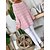 cheap Sweaters &amp; Cardigans-Stylish Women&#039;s Casual Pullover Striped Ribbed Knit Crew Neck Pocket Fall Winter Collection