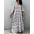 cheap Cotton &amp; Linen Dresses-Women&#039;s Fashion Casual Polyester Maxi Dress