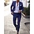 abordables Trench Coats-De los hombres Trajes de Lino boda en la playa Playa Bleu Ciel verde claro Primavera, Otoño, Invierno, Verano Traje Muesca Color sólido A Medida Juego de 2 piezas Recto 1 botón