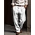 cheap Trousers-Men's Casual Linen Cotton Blend Summer Trousers