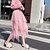 abordables Skirts-falda de mujer falda larga midi de tul negro blanco rosa gris claro faldas capas de tul dobladillo asimétrico moda casual diario fin de semana primavera verano s m l
