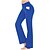cheap Exercise, Fitness &amp; Yoga Clothing-Women&#039;s High Waist Bootcut Yoga Pants with Pockets