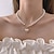 cheap Jewelry-Classic Heart Pendant Alloy Necklace