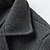 abordables Trench Coats-Hombre Abrigo de invierno Sobretodo Gabardina larga Exterior Ropa Cotidiana Otoño Invierno Poliéster Ropa de calle Ropa Moda Ropa de calle Plano Diseño Botonadura Doble