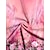 baratos Regatas-Mulheres Malha Íntima Floral Imprimir Casual Feriado Básico Sem Manga Decote U Rosa