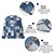 cheap Long Sleeve-Men&#039;s Vintage Casual Henley 3D Print Shirt