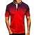 billige Herreskjorter-Herre POLO Trøje Tennistrøje Golftrøje Grafisk Krave Flåde Sort Hvid Rød Mørkegrå Daglig Natklub Kortærmet Tøj Mode Gade Afslappet