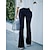 cheap Pants-Women&#039;s Dress Pants Normal Corduroy Plain claret Black Fashion Medium Waist Full Length Casual Weekend