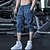 abordables Sweatpants-Hombre Pantalones deportivos Pantalón Corto Running Pantalones Capri Bolsillo Plano Comodidad Transpirable Aptitud física Carrera Gimnasia Deportes Ropa Deportiva Negro Azul Real