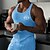 abordables Tank Tops-Men&#039;s Athletic Ribbed Sleeveless Gym Tank Top