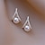 preiswerte Schmuck-Stylish Pearl Stud Earrings Fine Jewelry