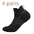 cheap New Arrivals-Unisex Athletic Cotton Socks for Active Sports 4 Pairs