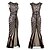 cheap Vintage Dresses-Roaring 20s 1920s Cocktail Dress Vintage Dress Flapper Dress Dress Party Costume Prom Dress Prom Dresses The Great Gatsby Women&#039;s V Neck Christmas Wedding Party Wedding Guest Adults&#039; Dress