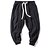cheap Men&#039;s Bottoms-Men&#039;s Breathable Linen Patchwork Trousers