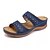 economico Sandals-Per donna Sandali Pantofole Sandali con la zeppa Sandali comodi Scarpe comfort Informale Giornaliero Spiaggia Tinta unita Estate Primavera Tagliato Ricamo Zeppa Punta tonda Informale minimalismo