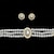 abordables bijoux-Imitation Pearl Alloy Bridal Jewelry Set