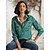 cheap Tops &amp; Blouses-Womens&#039; Streetwear Floral Long Sleeve Blouse