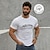 abordables Short Sleeve-Camiseta Gráfica de Algodón 100% Estilo Clásico Verano