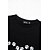 baratos T-shirts-Mulheres Camiseta Camiseta Borgonha 100% Algodão Gráfico Cachorro Letra Imprimir Diário Feriado Final de semana Básico Manga Curta Decote Redondo Preto