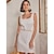 cheap Super Sale-Women&#039;s Summer Sheath Mini Dress
