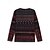 preiswerte Kapuzenjacken &amp; Sweatshirts-Damen T Shirt Geometrisch Täglich Wochenende Bedruckt Rote Langarm Vintage Basic Ethnisch Rundhalsausschnitt Herbst Winter