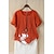 cheap T-Shirts-Women's Floral Print Cotton Linen T Shirt