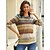 cheap Women&#039;s Hoodies &amp; Sweatshirts-Women&#039;s Basic Round Neck Color Block Tee
