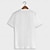 abordables Short Sleeve-T Shirt Henley Classique en Coton Pur