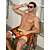 cheap Men's Underwear &amp; Swimwear-Men's 3D Print Coconut Tree Swim Shorts