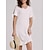 cheap Super Sale-Women&#039;s Spring-Summer V Neck Basic Mini Dress