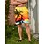 cheap Men's Underwear &amp; Swimwear-Men's 3D Print Coconut Tree Swim Shorts