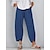 cheap Women&#039;s Pants-Women&#039;s Casual Mid-Waist Linen Chinos Trousers