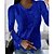 cheap Women&#039;s Blouses-Women&#039;s Floral Lace Long Sleeve Round Neck Blouse