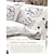 abordables Fundas de Edredón-Summer Linen Floral Duvet Cover Set