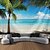 cheap Wall Tapestries-Landscape Nature Large Wall Tapestry Art Deco Blanket Curtain Picnic Table Cloth Hanging Home Bedroom Living Room Dormitory Decoration Beach Series Coconut Tree Blue Sea White Cloud Blue Sky