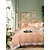 abordables Housses de Couette-Embroidered Sateen Tencel Duvet Cover Set