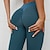 abordables Polainas de yoga-Mujer Pantalones de yoga Control de barriga Levantamiento de tope Estiramiento de 4 maneras Scrunch Butt Levantamiento de trasero fruncido Jacquard Yoga Aptitud física Entrenamiento de gimnasio Alta