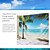 cheap Wall Tapestries-Landscape Nature Large Wall Tapestry Art Deco Blanket Curtain Picnic Table Cloth Hanging Home Bedroom Living Room Dormitory Decoration Beach Series Coconut Tree Blue Sea White Cloud Blue Sky