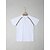 baratos Short Sleeve-Homens Camisa Henley camiseta raglã Henley Tecido Slim plissado Ao ar livre Diário Patchwork Pregas Manga Curta Roupa Moda Designer Casual