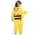 baratos New in Daily Casual-Crianças Pijama kigurumi Vestuário de Noite Camuflagem Pika Pika Animal Cor Sólida Pijamas Macacão Amuleto Amizade Deslizamento do sono Flanela Tosão Cosplay Para Meninos e meninas Natal Pijamas