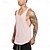 abordables Running &amp; Jogging Clothing-Hombre Camiseta sin mangas Running Top de ejercicio Sin Mangas Chalecos Verano Algodón Transpirable Secado rápido Yoga Aptitud física Corriendo Ropa de deporte Ropa de Deporte Negro Blanco Verde