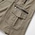 abordables Shorts-Homme Short tactique Short Cargo Pantalons Capri Poche zippée Multi poche Plein Confort Vestimentaire Mollet Casual du quotidien Vacances 100% Coton Sportif Mode Noir Vert Claire