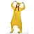 cheap Kigurumi Pajamas-Adults&#039; Kigurumi Pajamas Pika Pika Animal Patchwork Onesie Pajamas Pajamas Funny Costume Polar Fleece Cosplay For Men and Women Christmas Animal Sleepwear Cartoon