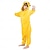 baratos New in Daily Casual-Crianças Pijama kigurumi Vestuário de Noite Camuflagem Pika Pika Animal Cor Sólida Pijamas Macacão Amuleto Amizade Deslizamento do sono Flanela Tosão Cosplay Para Meninos e meninas Natal Pijamas