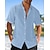 cheap Short Sleeves-Men's Plain Short Sleeve Linen Guayabera Shirt
