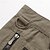 abordables Shorts-Homme Short tactique Short Cargo Pantalons Capri Poche zippée Multi poche Plein Confort Vestimentaire Mollet Casual du quotidien Vacances 100% Coton Sportif Mode Noir Vert Claire